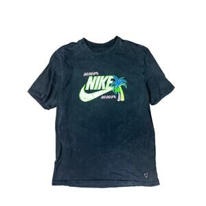 Nike black paradise tee